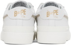 BAPE White Mad Sta #1 Sneakers