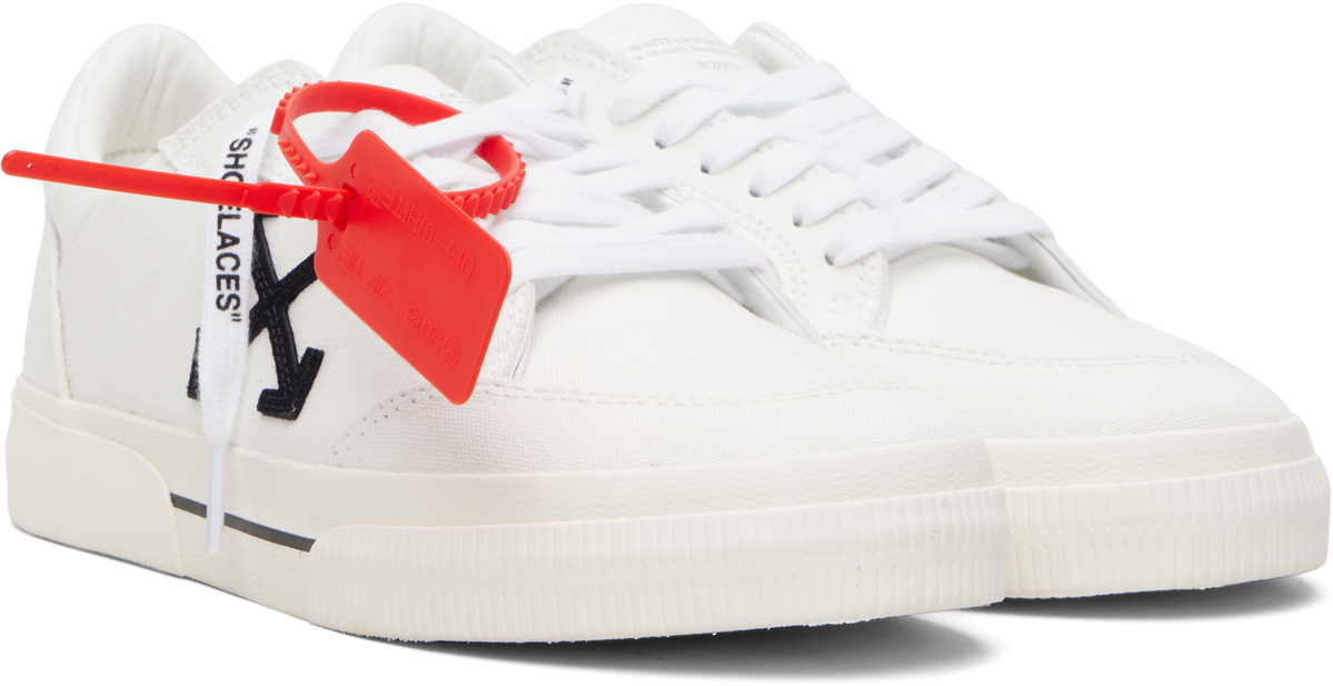 Off-White White Vulcanized Low Sneakers