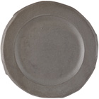 Yellow Nose Studio SSENSE Exclusive Gray N-02 Dinner Plate