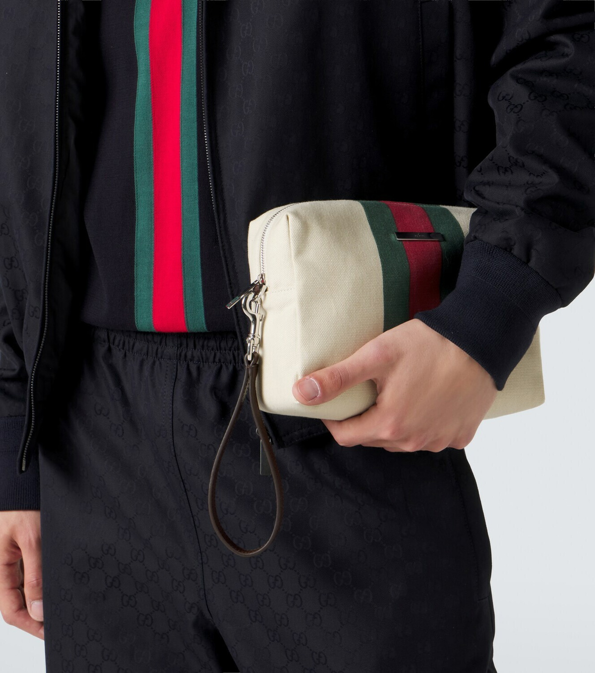 Gucci Positano Small canvas pouch
