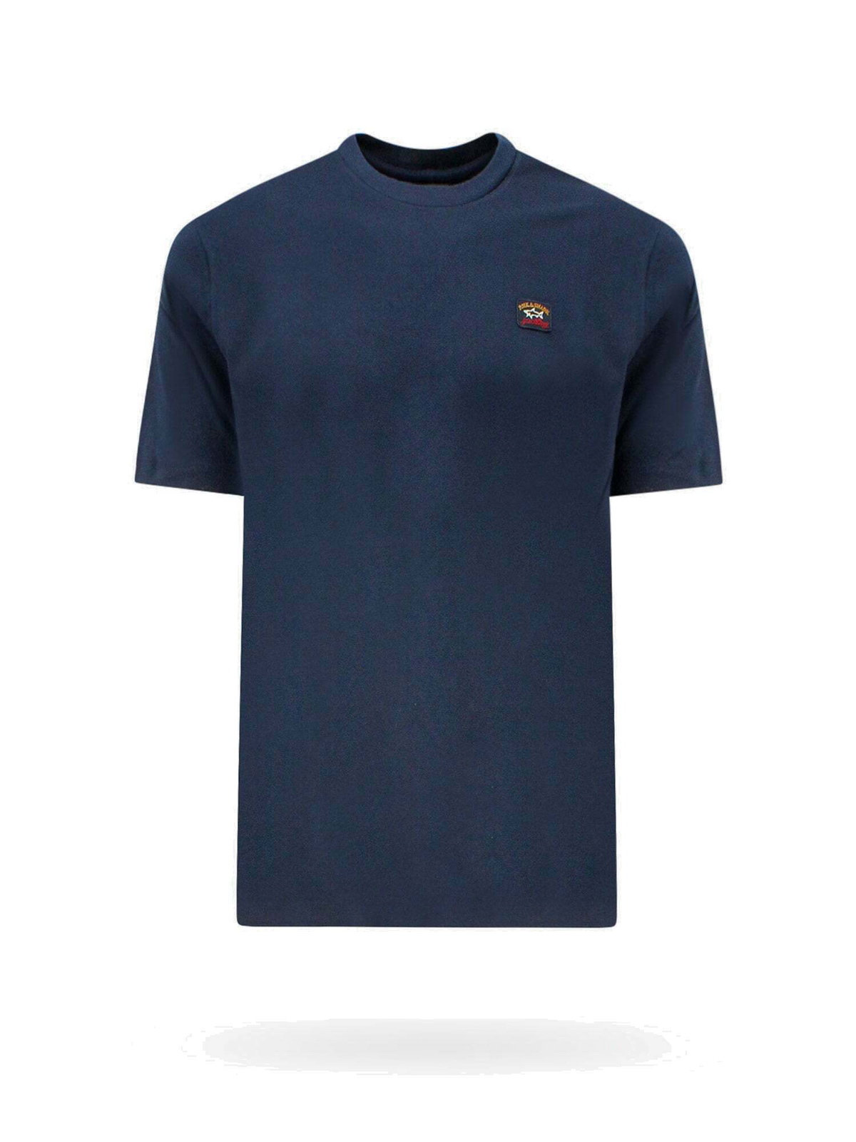 Tシャツ・カットソー PAUL  SHARK Men T Shirts 22411009 013 blue Paul & Shark T Shirt Blue Mens Paul & Shark