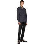 Salvatore Ferragamo Navy Bright Sky Shirt