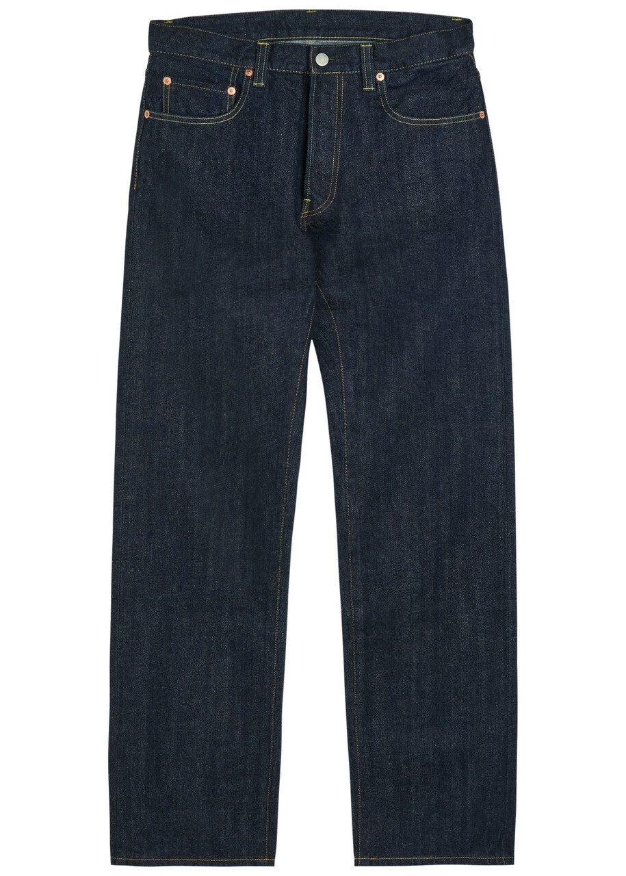 Blue Blue Relaxed Straight-leg Jeans Indigo