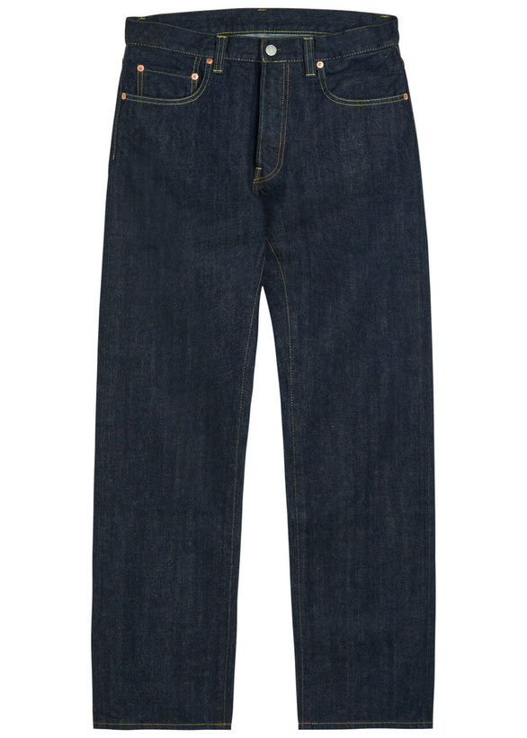 Photo: Blue Blue Relaxed Straight-leg Jeans Indigo