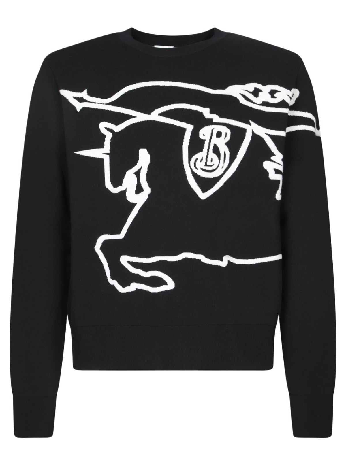 Burberry Multicolor Embroidered Archive Logo Sweatshirt Burberry