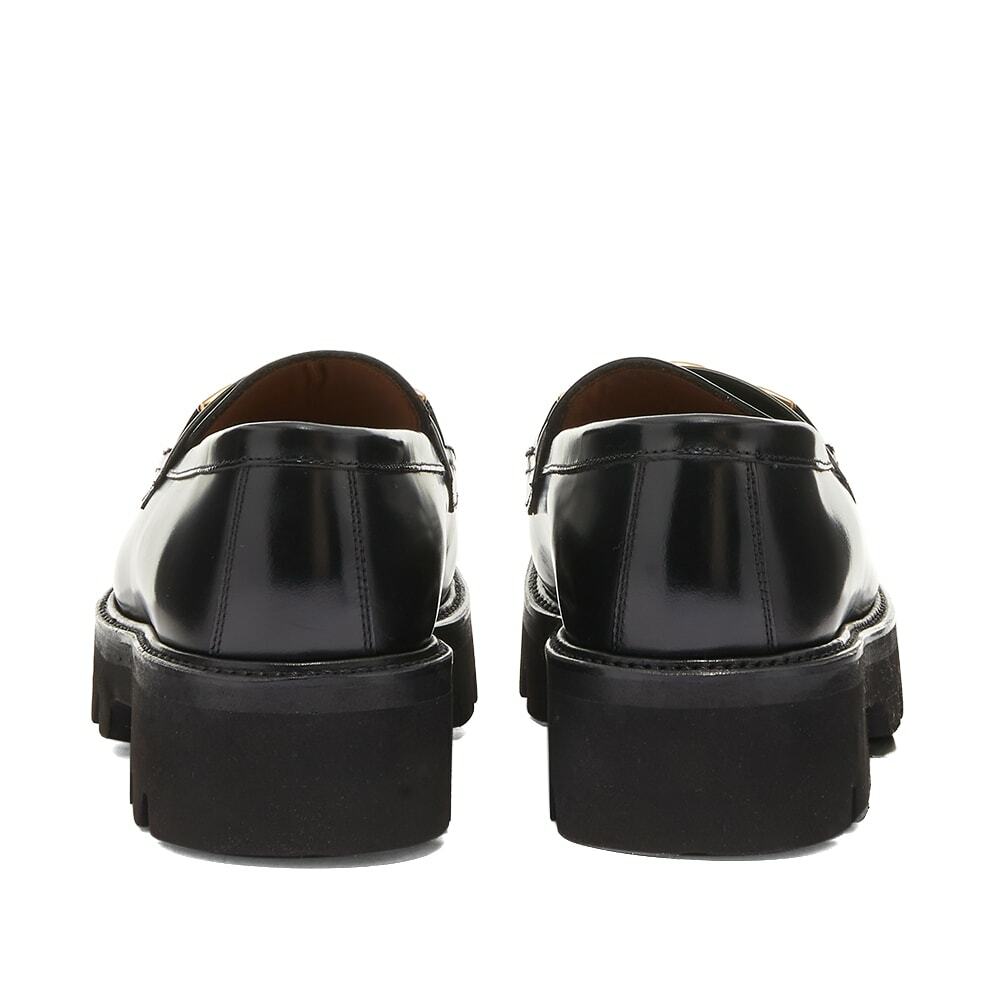 Grenson Women S Nina Chunky Loafer In Black Hi Shine Grenson