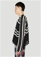 Sulvam - Striped Sweater in Black