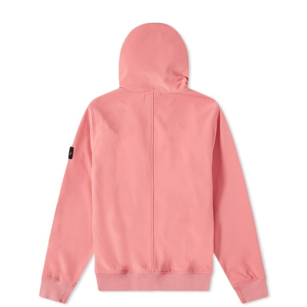 Stone island soft on sale shell jacket pink