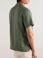 Oliver Spencer - Camp-Collar Linen Shirt - Green