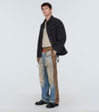 Acne Studios Deconstructed checked jeans