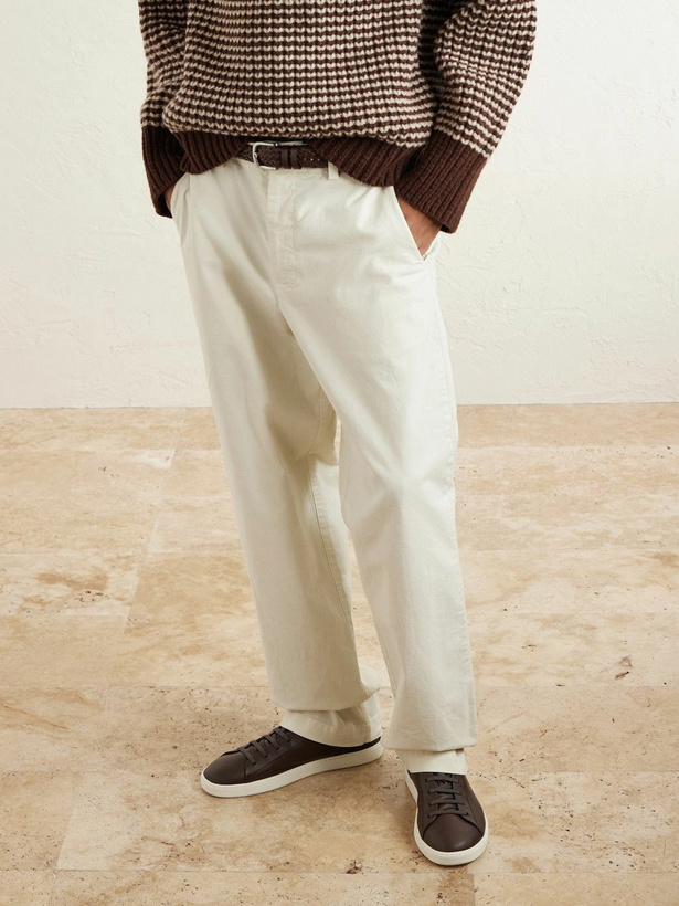 Photo: Church's - Rochdale Full-Grain Leather Sneakers - Brown