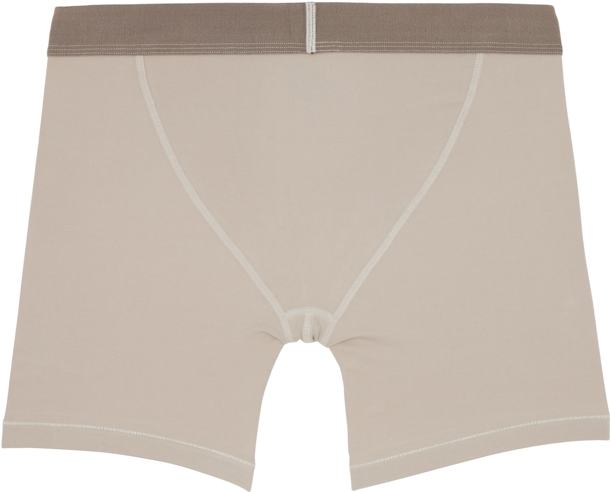 SKIMS Three-Pack Blue SKIMS Cotton 5 Boxer Briefs