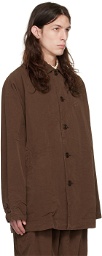 CASEY CASEY Brown Rotty Reversible Coat
