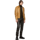 Maison Margiela Brown Elbow Patch Turtleneck