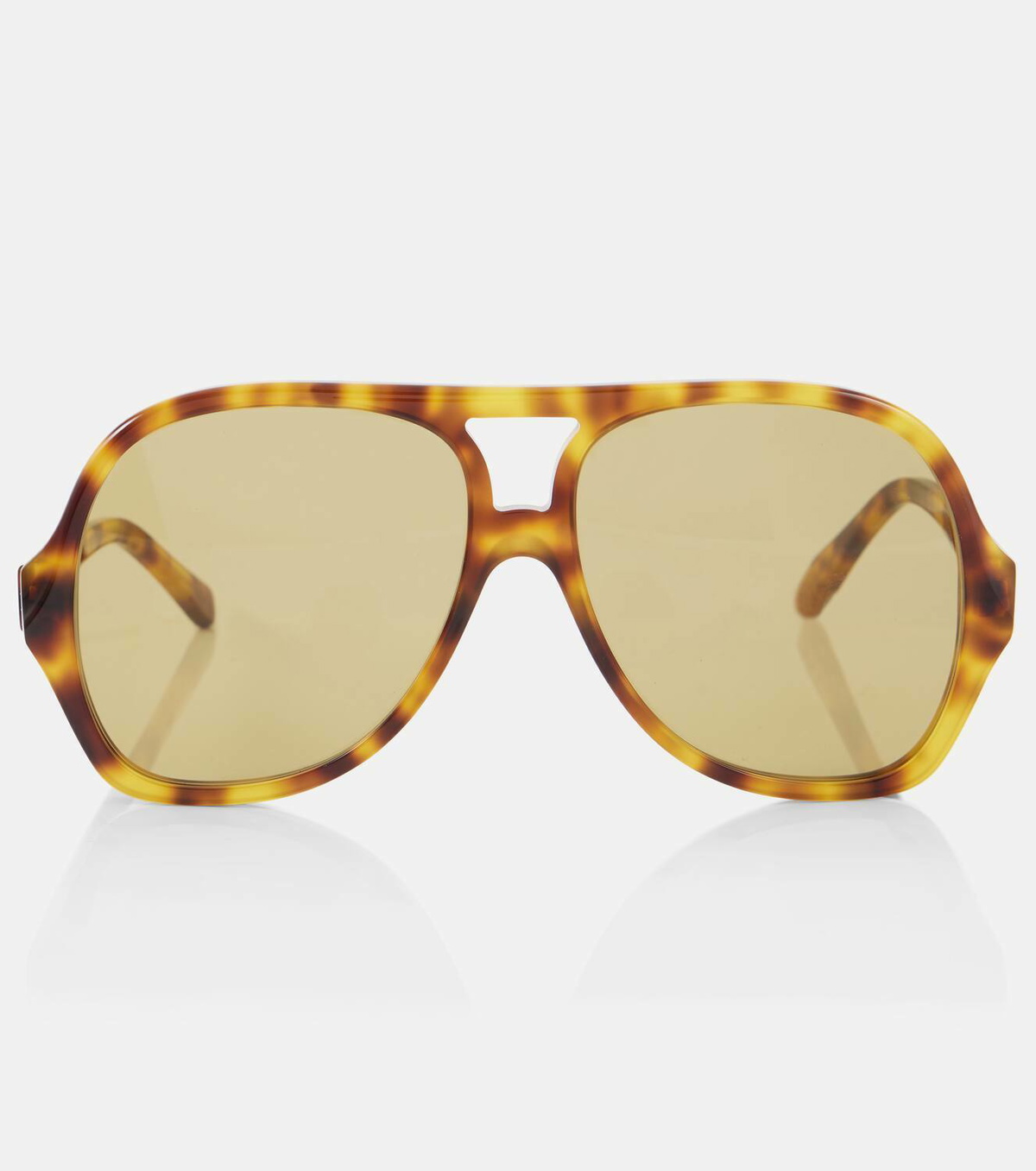 Chloé Logo flat-top sunglasses Chloe