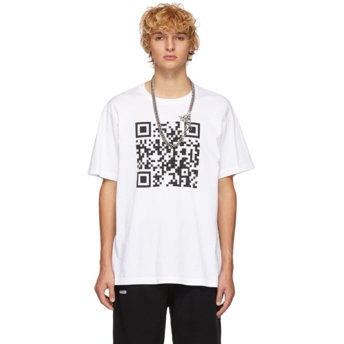 Photo: Vetements White QR Code T-Shirt