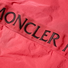 Moncler Men's Taped Seam Logo Short in Pink