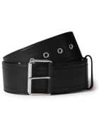 ALEXANDER MCQUEEN - 5cm Leather Belt - Black
