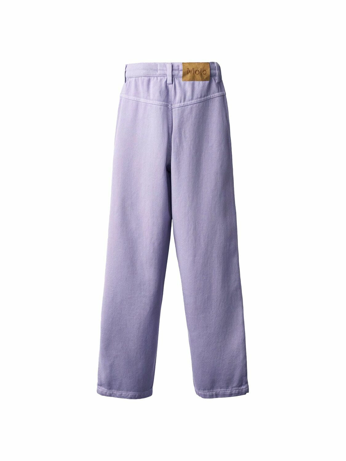 MOLO Cotton & Viscose Gabardine Pants