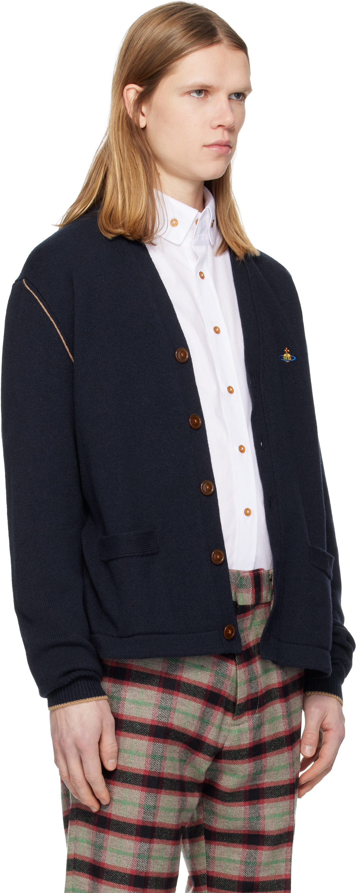 Vivienne Westwood Navy Alex Cardigan Vivienne Westwood