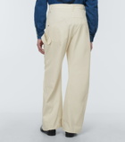 JW Anderson - Wide-leg denim cargo pants