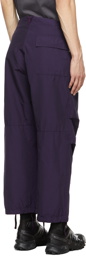 NEMEN® SSENSE Exclusive Purple Fleo Tech Trousers