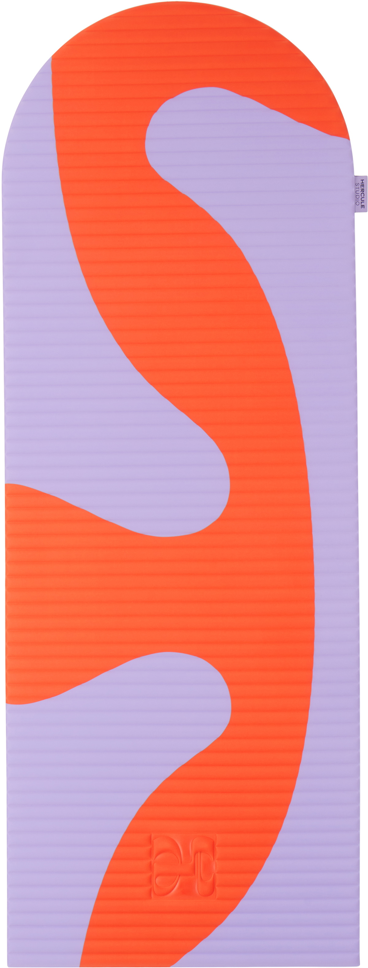 【関税込み】Hercule Studio パープル&レッド Archy ヨガマット Purple & Red Archy Yoga Mat by Hercule Studio | SSENSE