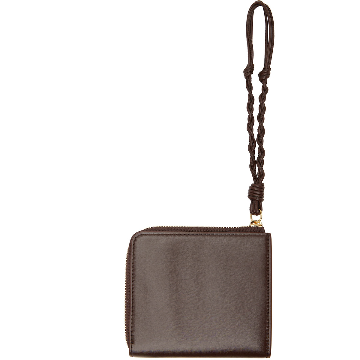 Jil Sander Brown Tangle Card Holder