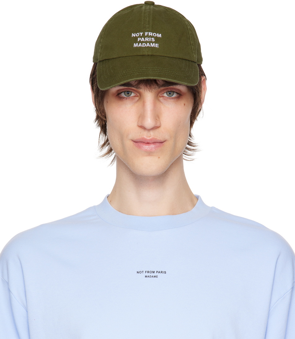 Drôle De Monsieur Khaki 'La Casquette Slogan' Cap