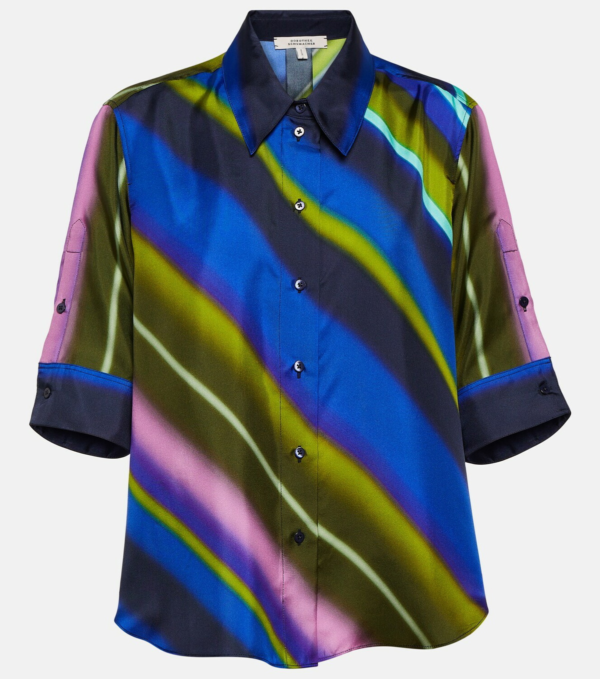Dorothee Schumacher Striped silk twill blouse