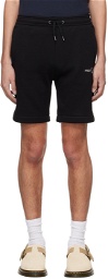 Fred Perry Black Embroidered Shorts