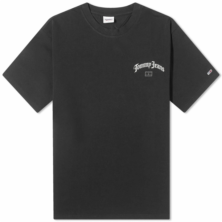 Photo: Tommy Jeans Men's Arch Logo T-Shirt in Black