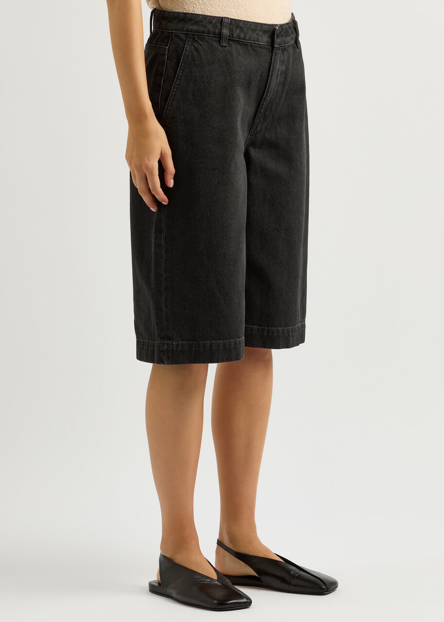 Vince Denim Shorts Black