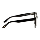 Tom Ford Black Blue Block Thick Square Glasses