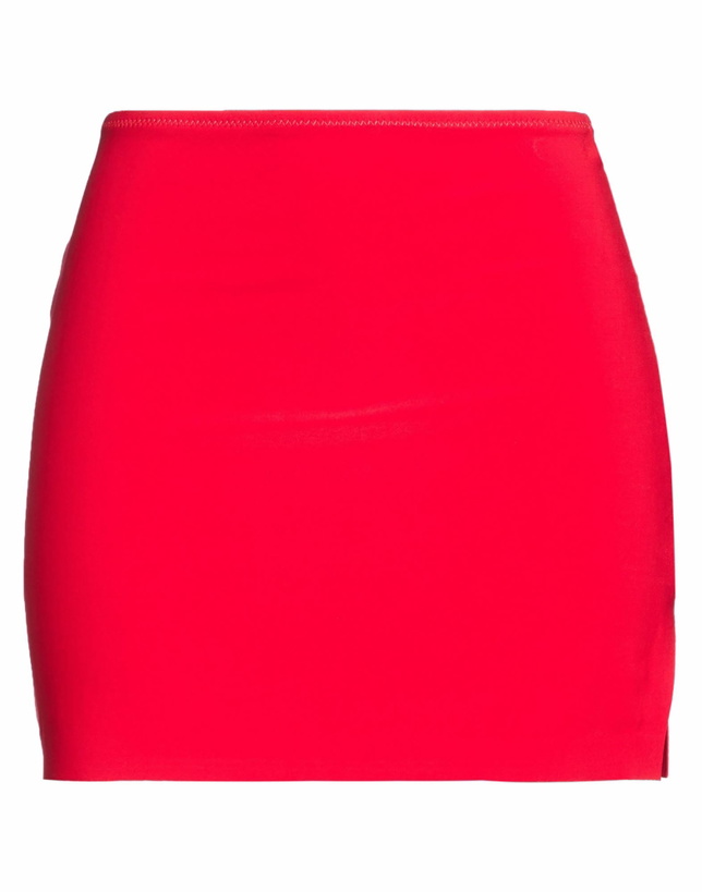 Photo: Norma Kamali Womens Mini skirt in Red