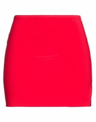 Norma Kamali Womens Mini skirt in Red