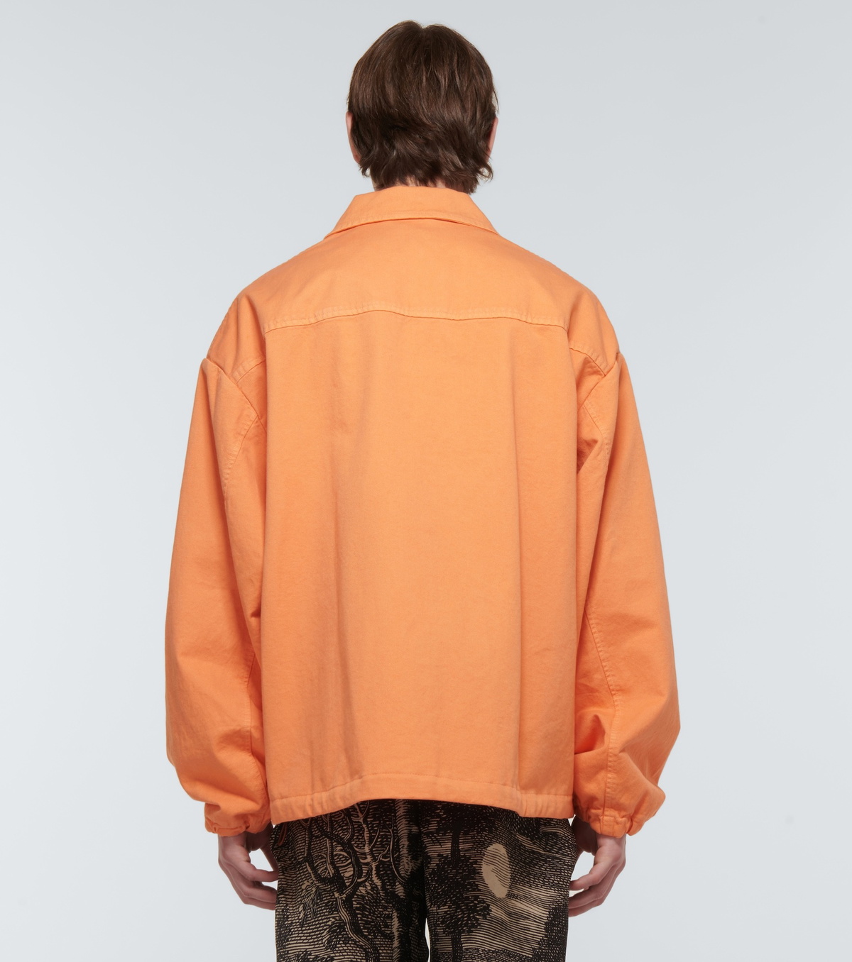 ジャケット・アウター DRIES VAN NOTEN Cotton Tailored Jacket Dries Van Noten Grey Cotton Work Jacket | Liberty