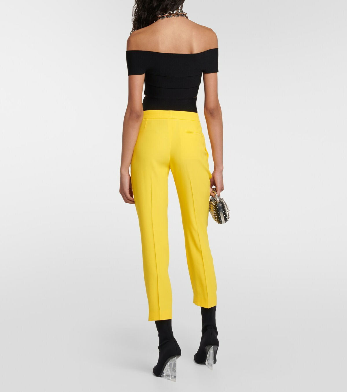 Alexander McQueen High-rise straight pants Alexander McQueen