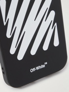 Off-White - Diag Logo-Print Rubber iPhone 12 Pro Case