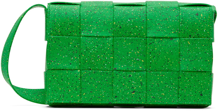 Photo: Bottega Veneta Green Medium Cassette Bag