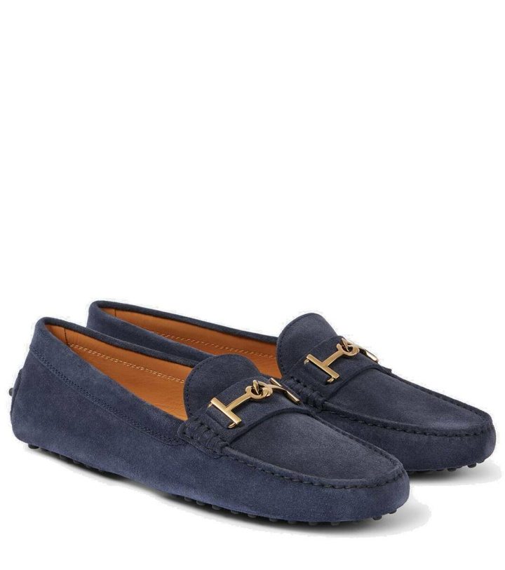 Photo: Tod's Gommino suede driving shoes