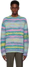 Wooyoungmi Blue Striped Sweater