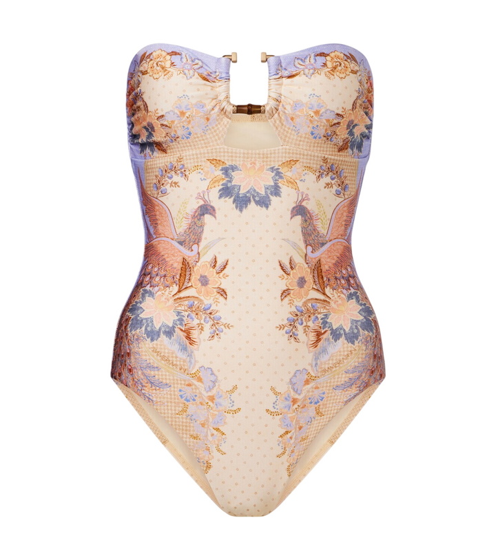 Photo: Zimmermann Indra printed swimsuit