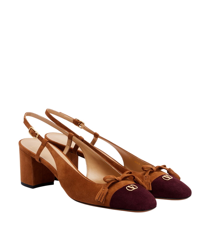 Photo: Valentino Garavani Valet Du Roi leather slingback pumps