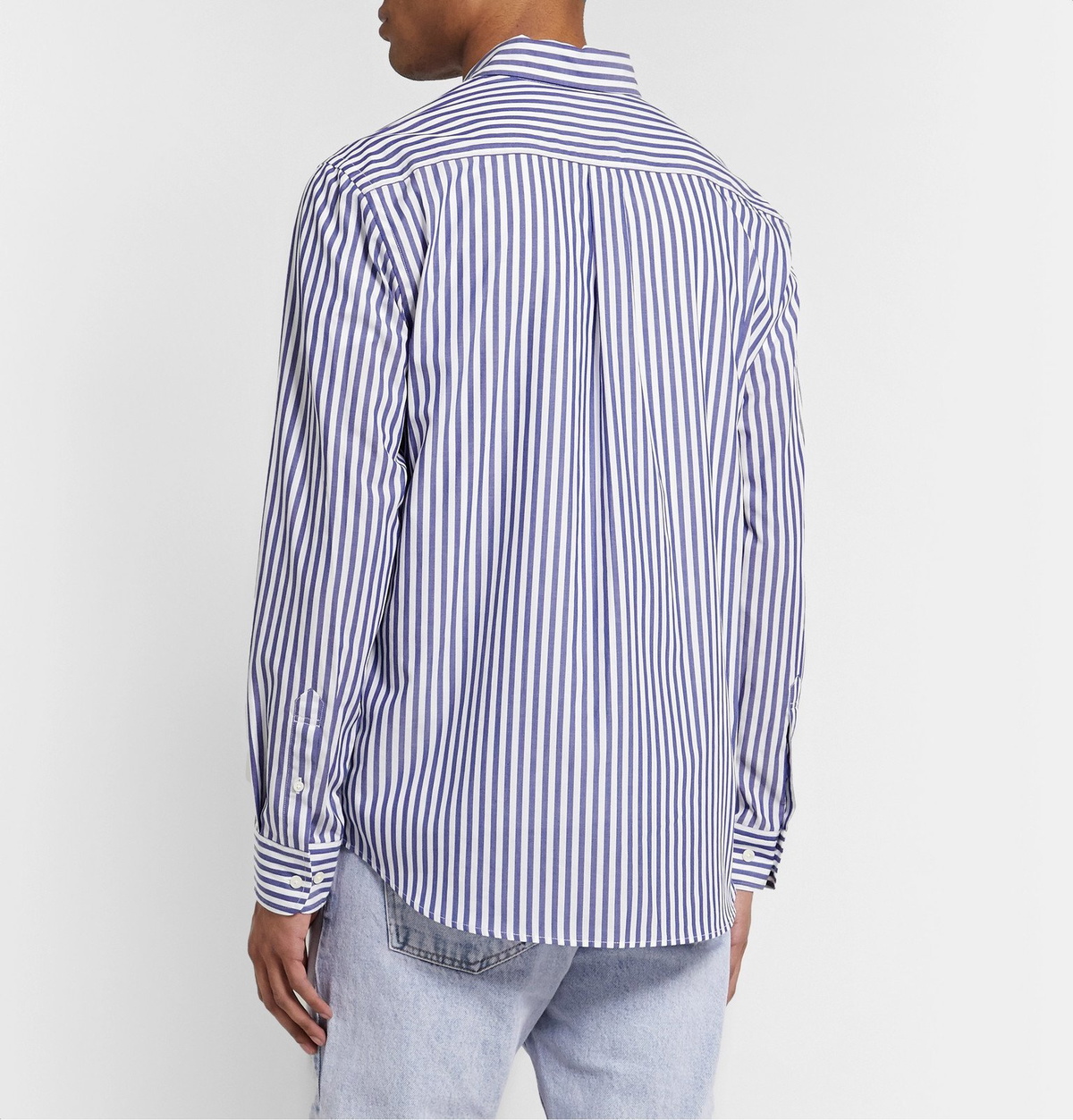 Isabel Marant - Jason Striped Cotton Shirt - Blue Isabel Marant