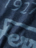 Salvatore Ferragamo - Logo-Jacquard Cashmere and Wool-Blend Scarf