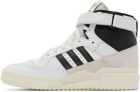 adidas Originals White & Black Forum 84 High Sneakers