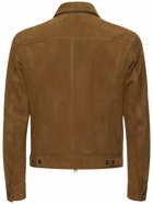 TOM FORD - Zip Collar Leather Jacket