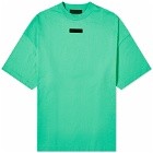Fear of God ESSENTIALS Men's Spring Tab Crew Neck T-Shirt in Mint Leaf