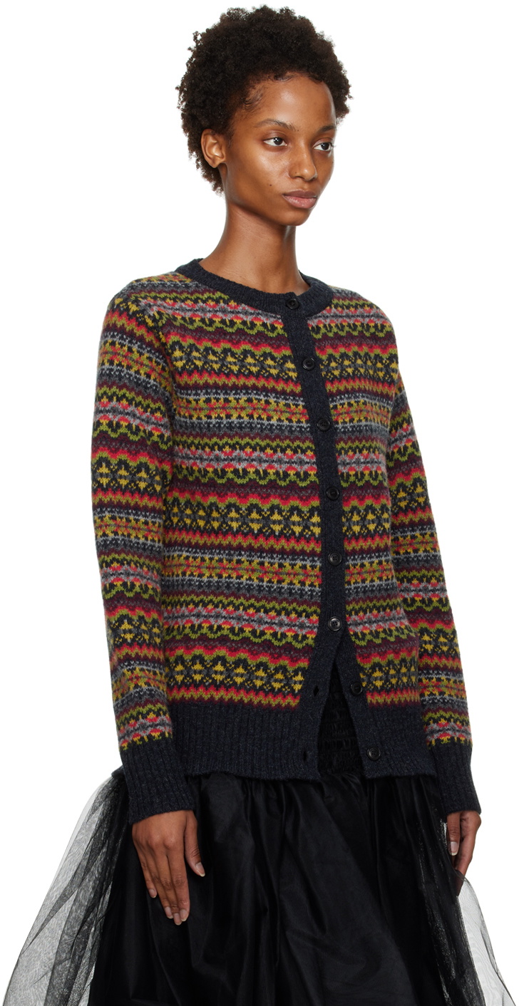 Molly goddard discount fair isle cardigan